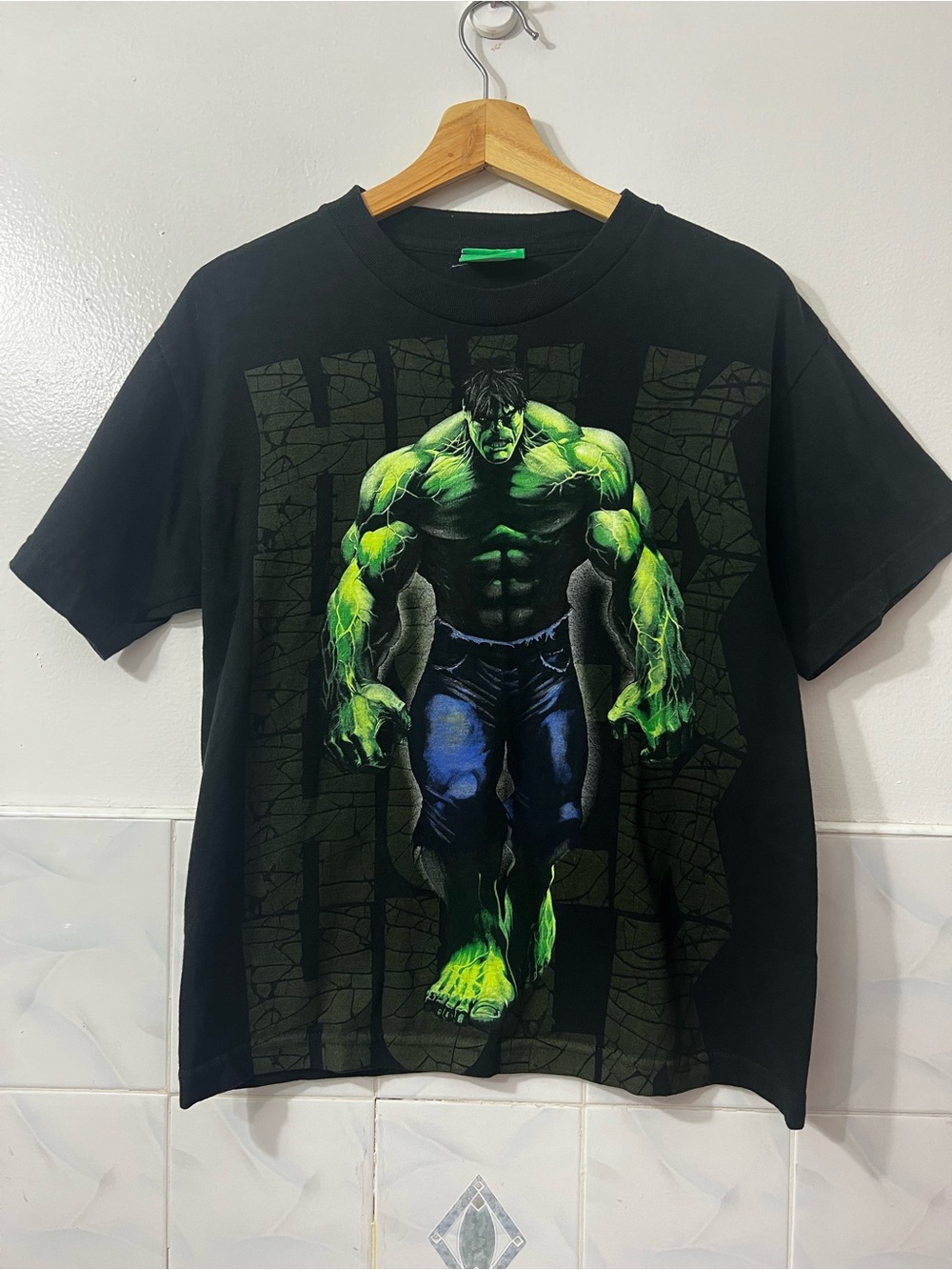 Marvel 2008 Incredible Hulk Short Sleeve T-Shirt Women’s M Streetwear Casual